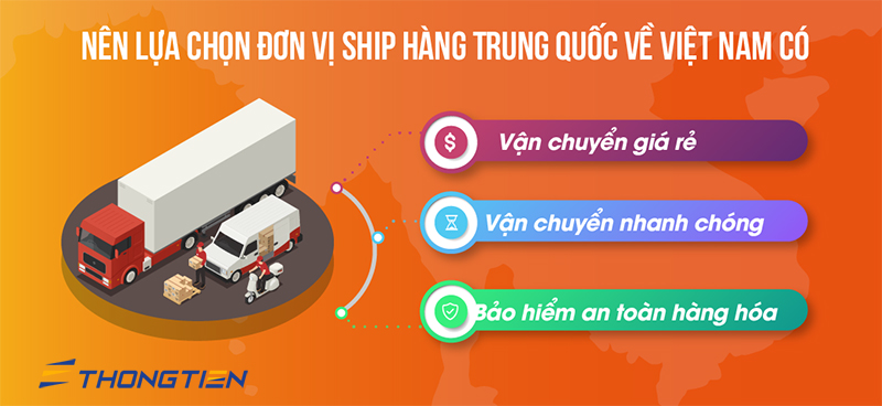 Ship hàng Trung Quốc về Việt Nam, ship hàng Trung Quốc