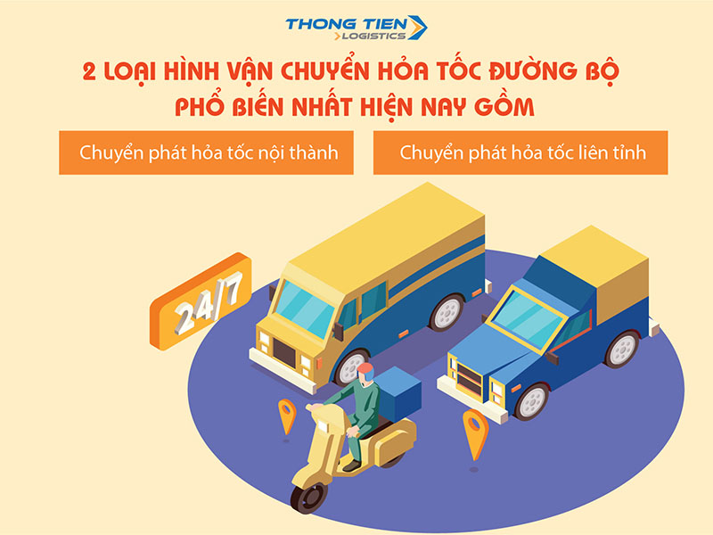 dịch vụ hỏa tốc đường bộ