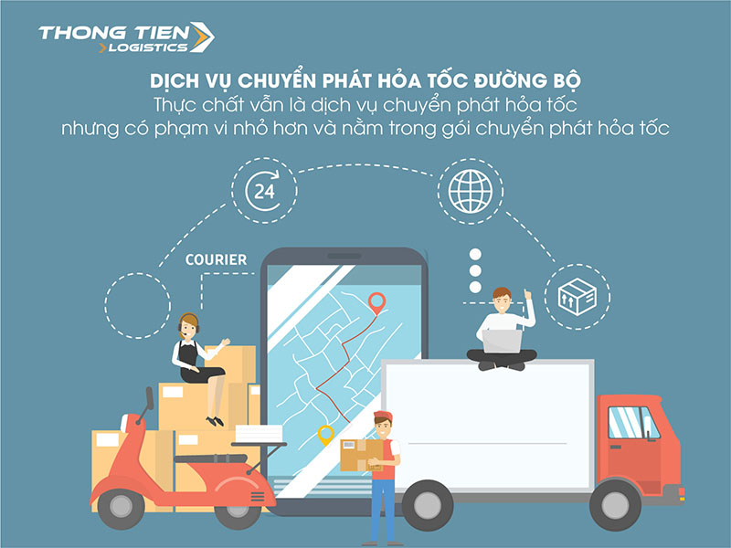 dịch vụ hỏa tốc đường bộ