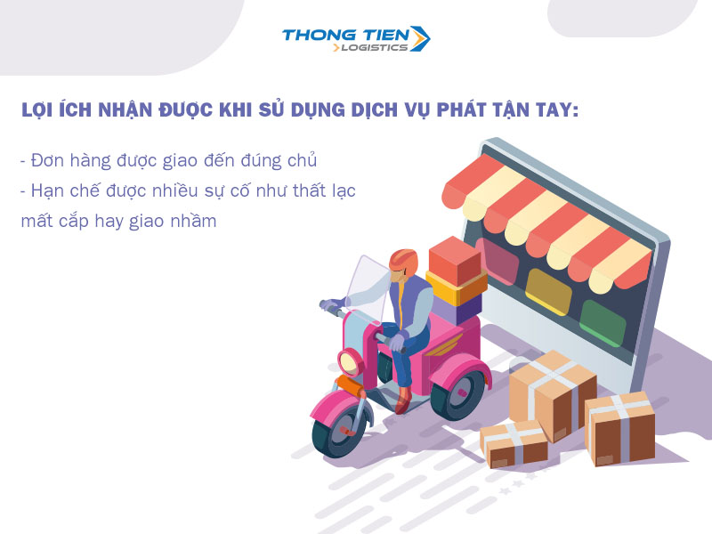 dịch vụ phát tận tay