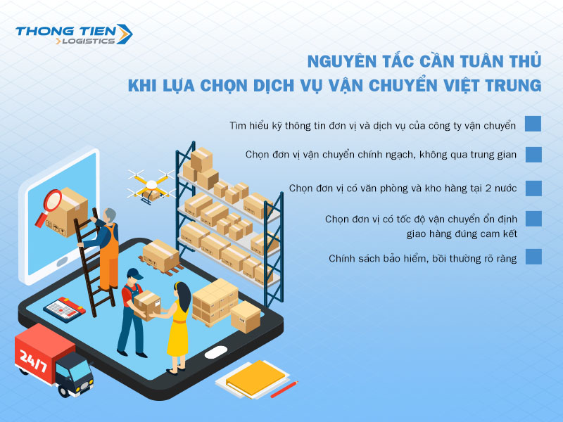 Dịch vụ vận chuyển Việt Trung