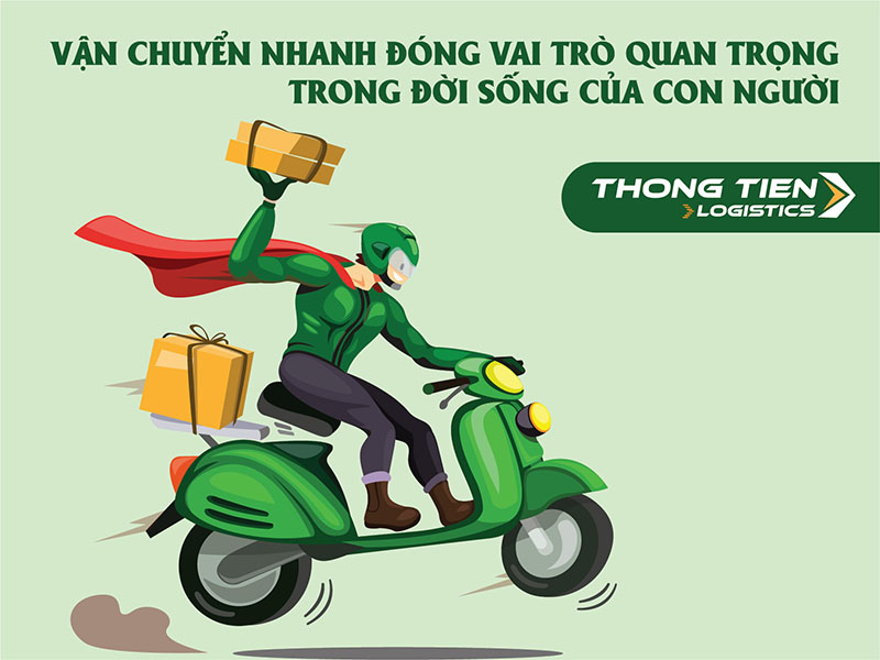 Vận chuyển nhanh, dịch vụ vận chuyển nhanh