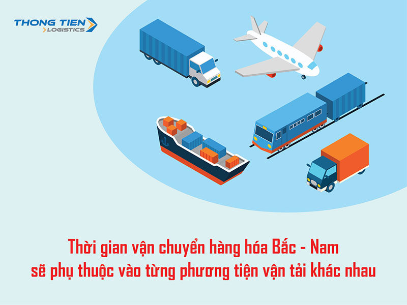 vận chuyển hàng hóa bắc nam