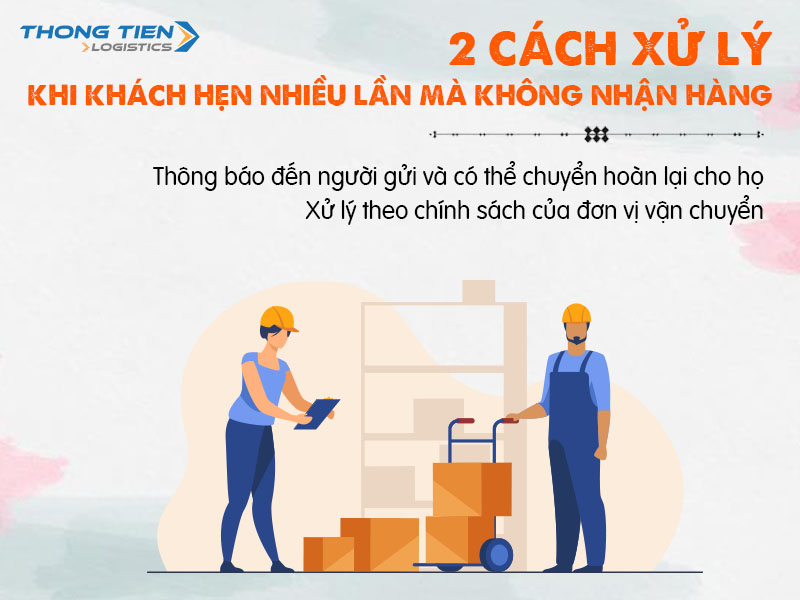 khách hẹn nhiều lần mà không nhận hàng