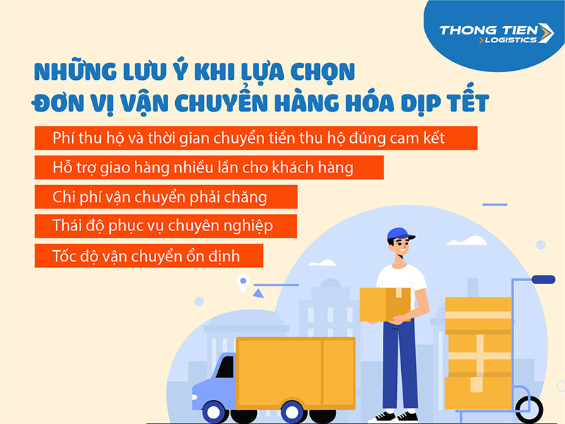 ận chuyển hàng hóa dịp tết