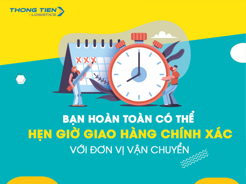 có thể hẹn giờ chính xác với dịch vụ giao hàng tận nơi không