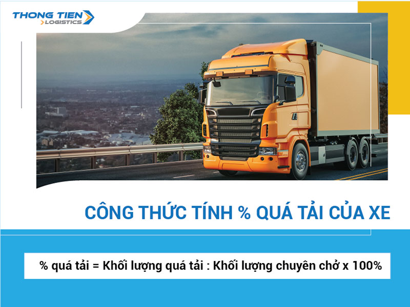 quy định xử lý hàng hóa chở quá tải