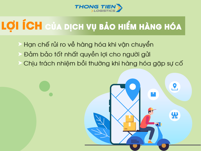 Lợi ích của dịch vụ bảo hiểm hàng hóa