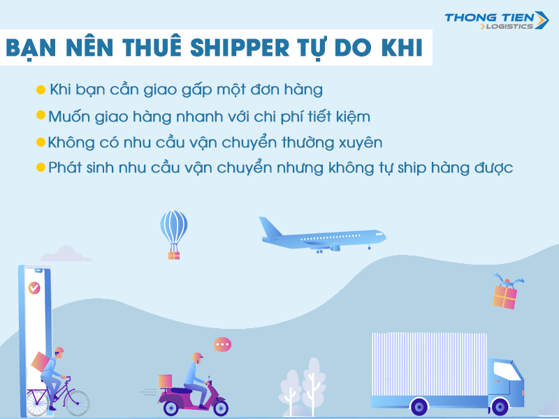 shipper tự do