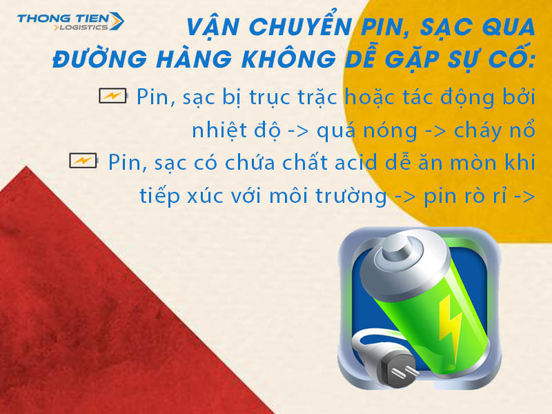 vận chuyển các loại pin