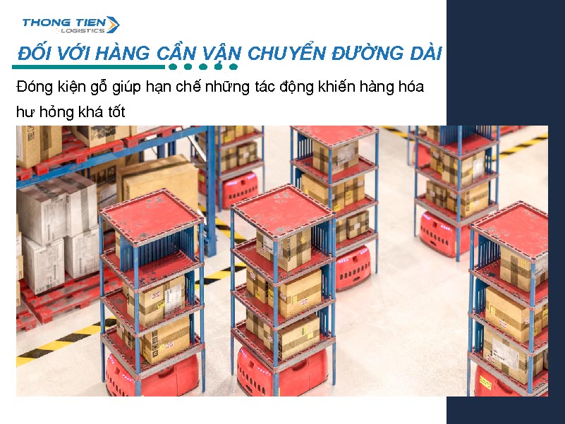 Đóng kiện gỗ cho hàng hóa