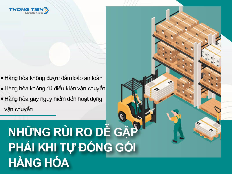 mặt hàng không nên tự đóng gói khi vận chuyển