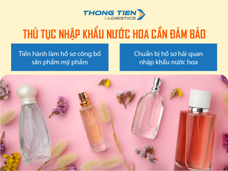 thủ tục nhập khẩu nước hoa