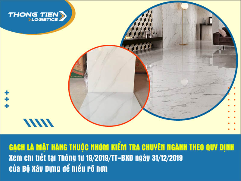 Thủ tục nhập khẩu gạch