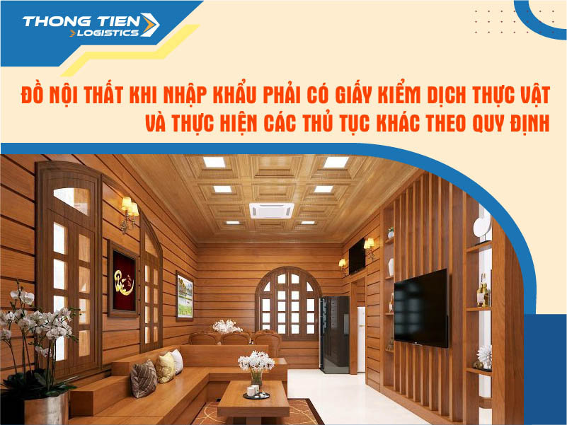 thủ tục nhập khẩu nội thất