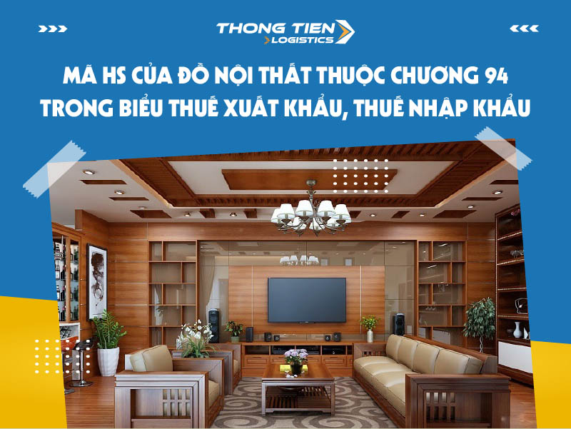 thủ tục nhập khẩu nội thất