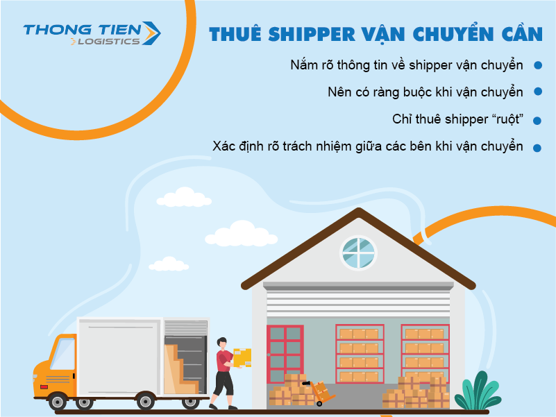 giao hàng giá trị cao có nên thuê shipper vận chuyển không