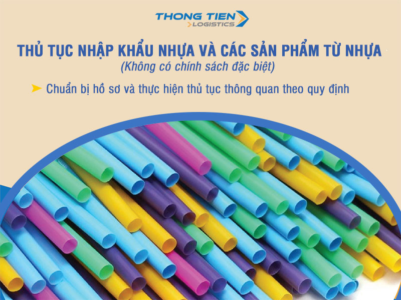 thủ tục nhập khẩu nhựa