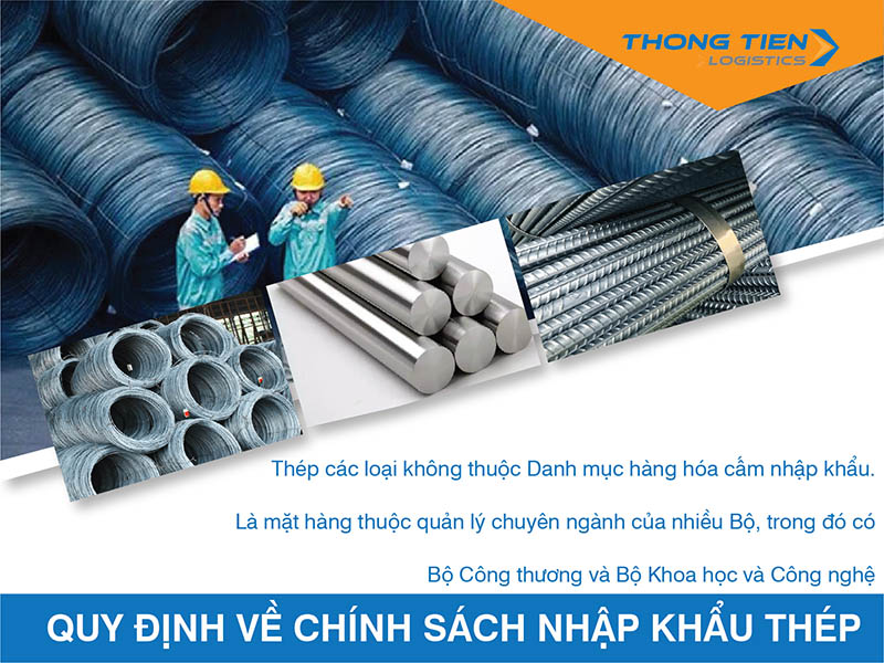 thủ tục nhập khẩu thép