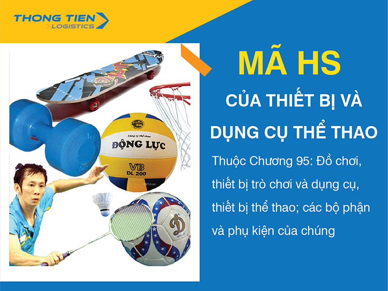 thủ tục nhập khẩu thiết bị và dụng cụ thể thao