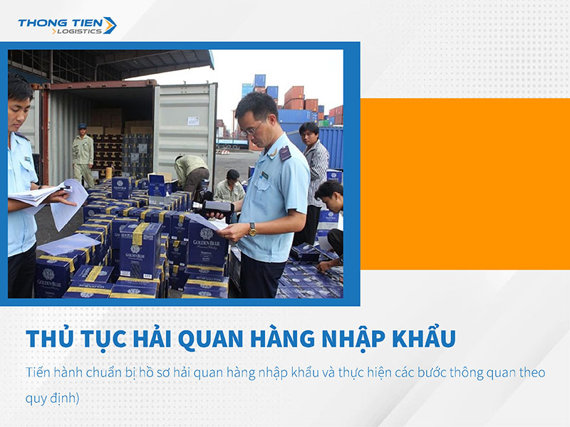 thủ tục nhập khẩu thực phẩm