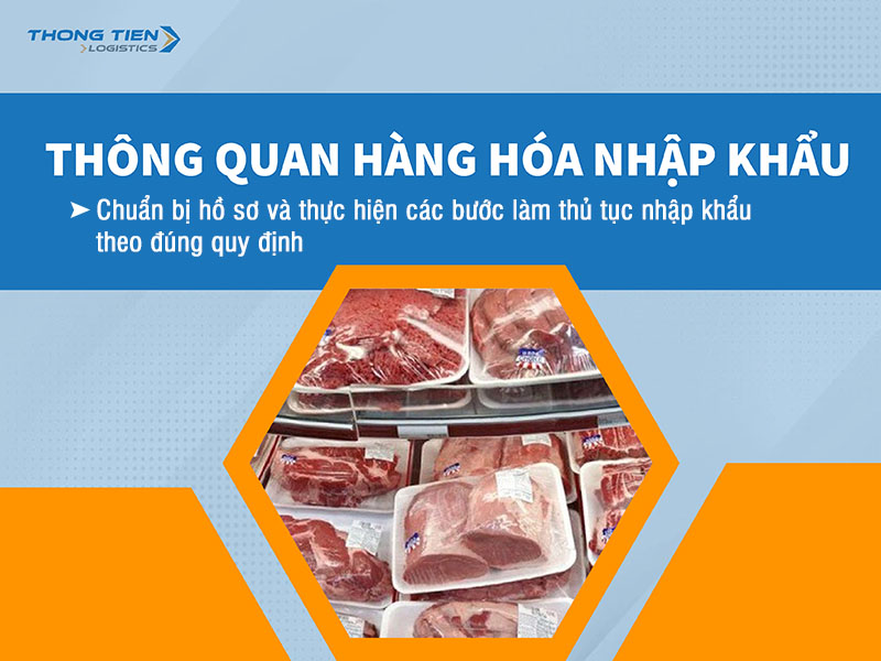 Thủ tục nhập khẩu thực phẩm đông lạnh