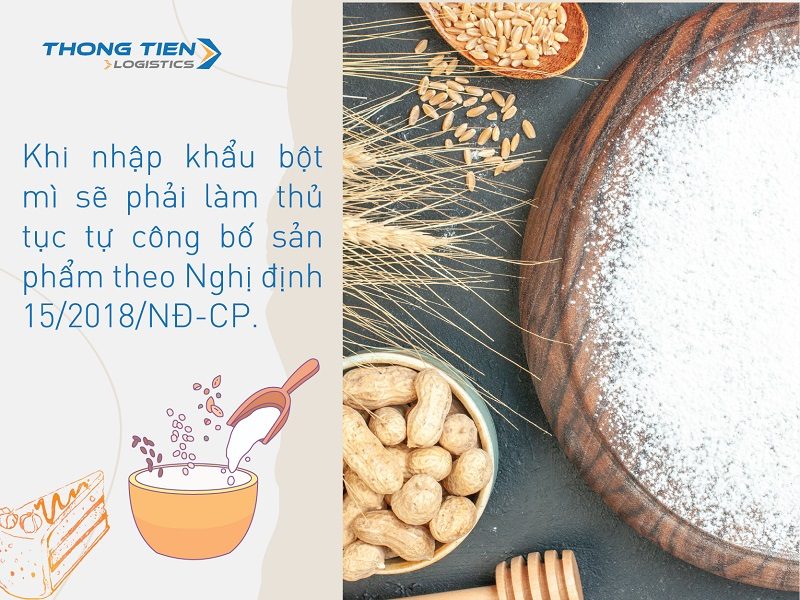 Thủ tục nhập khẩu bột mì