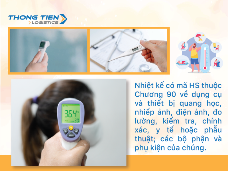 Thủ tục nhập khẩu nhiệt kế