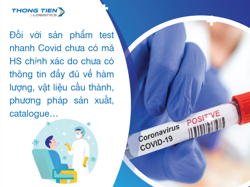 Thủ tục nhập khẩu test nhanh covid