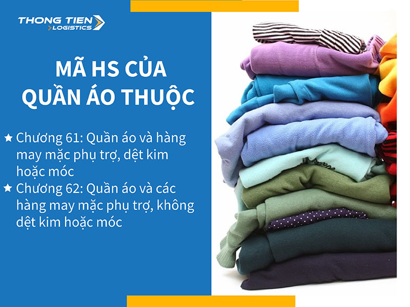 Thủ tục xuất khẩu quần áo