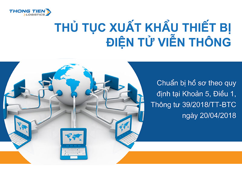 thủ tục xuất khẩu thiết bị điện tử