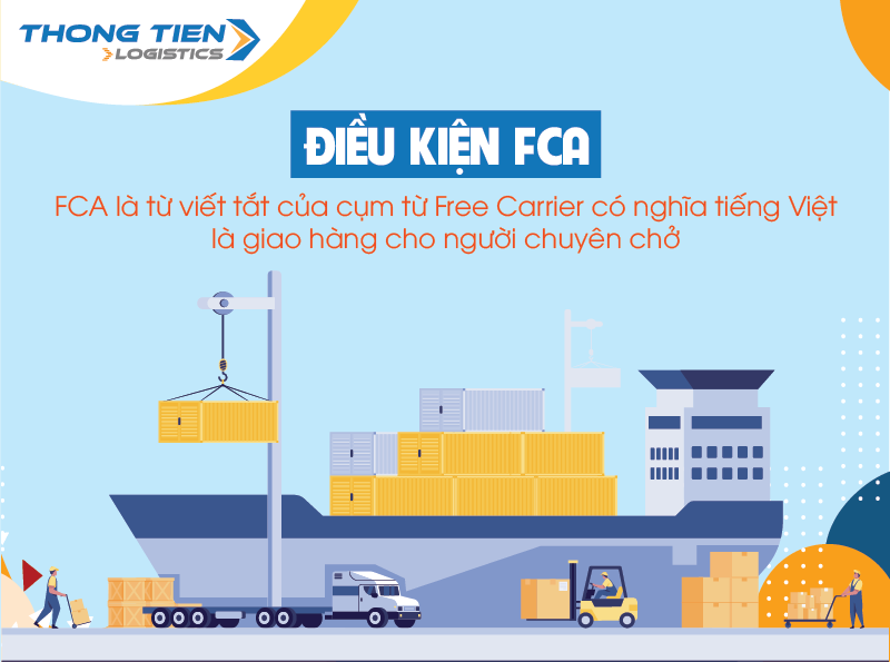 điều kiện FCA trong xuất nhập khẩu