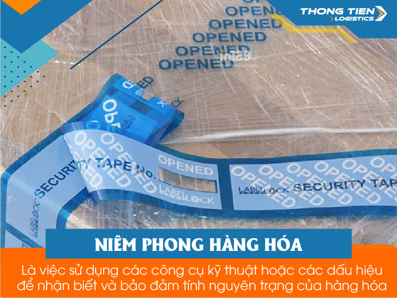 Niêm phong hàng hóa