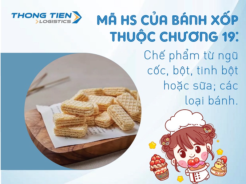 Thủ tục nhập khẩu bánh xốp