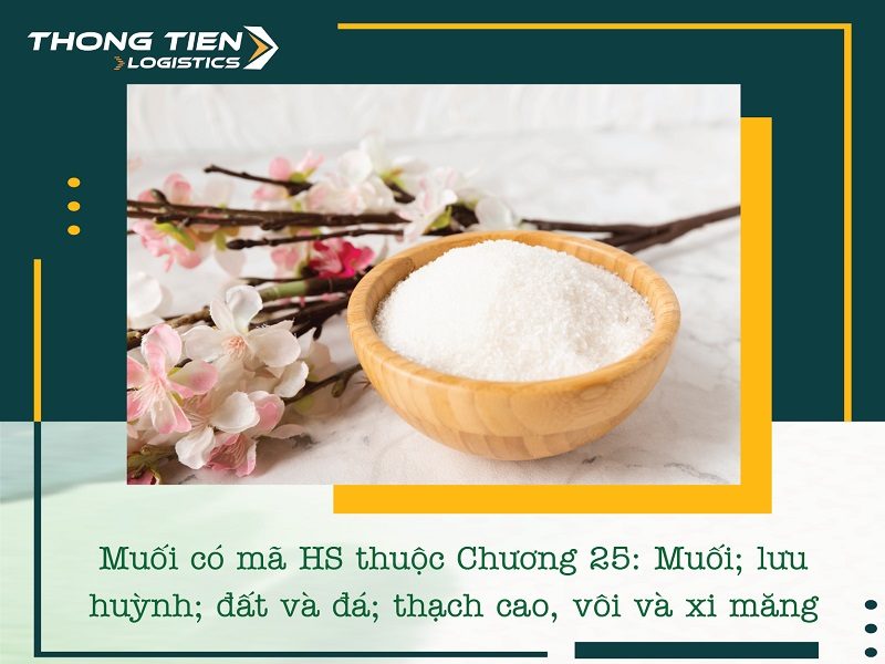 Thủ tục nhập khẩu muối