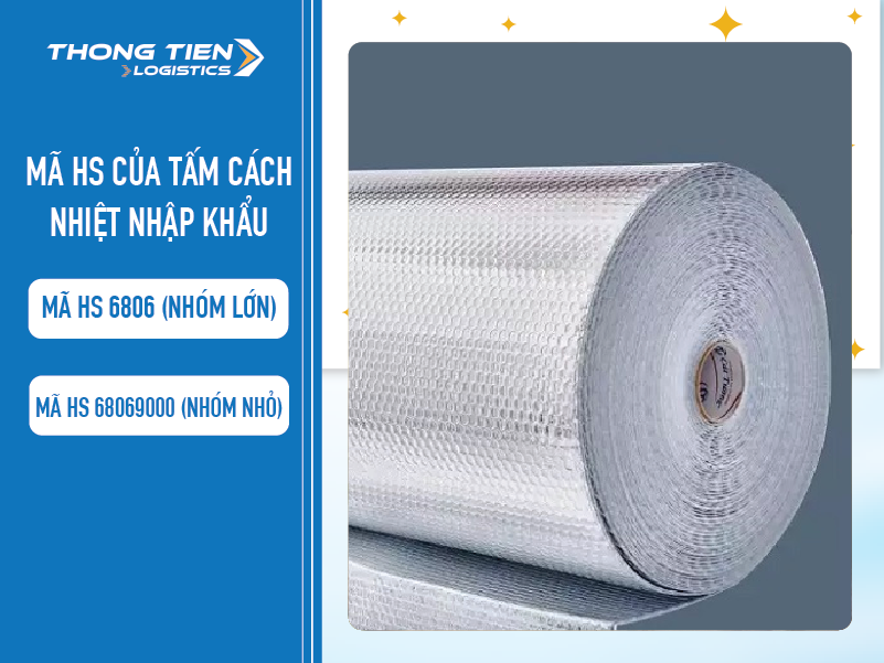 Thủ tục nhập khẩu tấm cách nhiệt