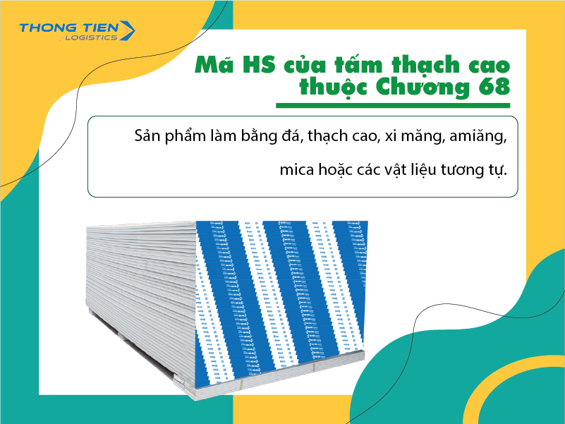 Thủ tục nhập khẩu tấm thạch cao