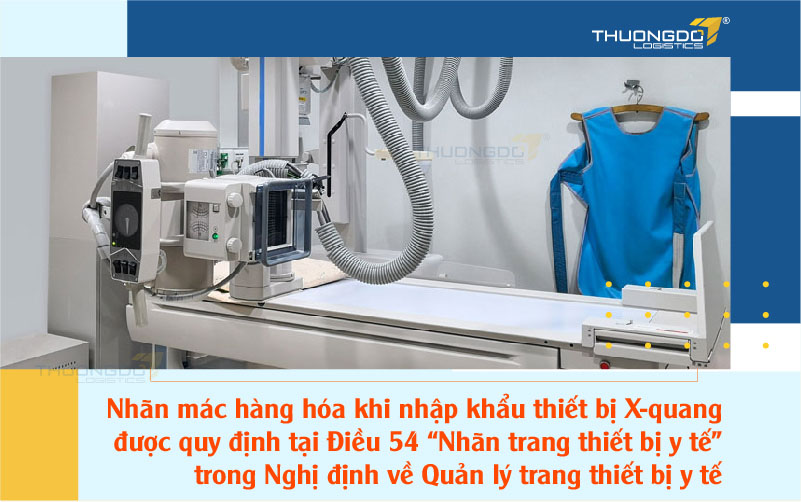 Thủ tục nhập khẩu thiết bị X-quang