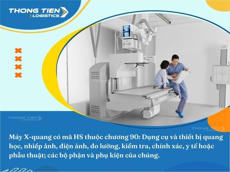 Thủ tục nhập khẩu thiết bị X-quang