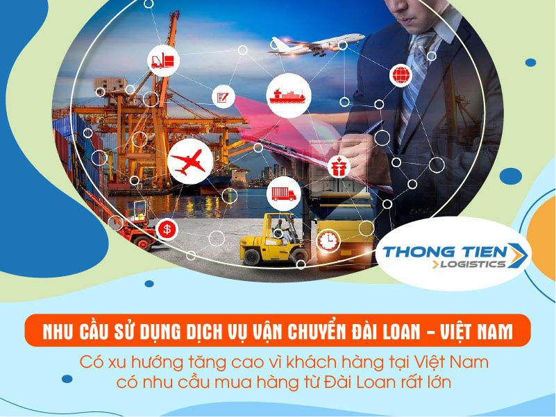 Dịch vụ vận chuyển Đài Loan - Việt Nam