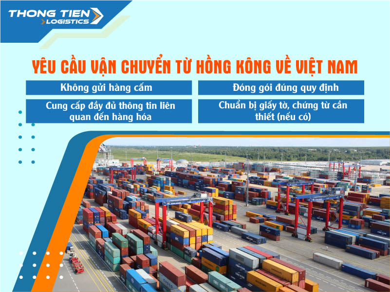 Dịch vụ vận chuyển hàng Hồng Kông - Việt Nam