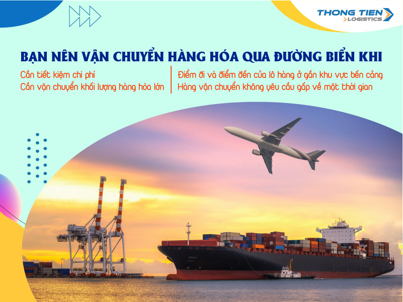 thủ tục cần có khi vận chuyển hàng hóa qua đường biển