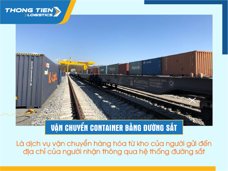vận chuyển container bằng đường sắt