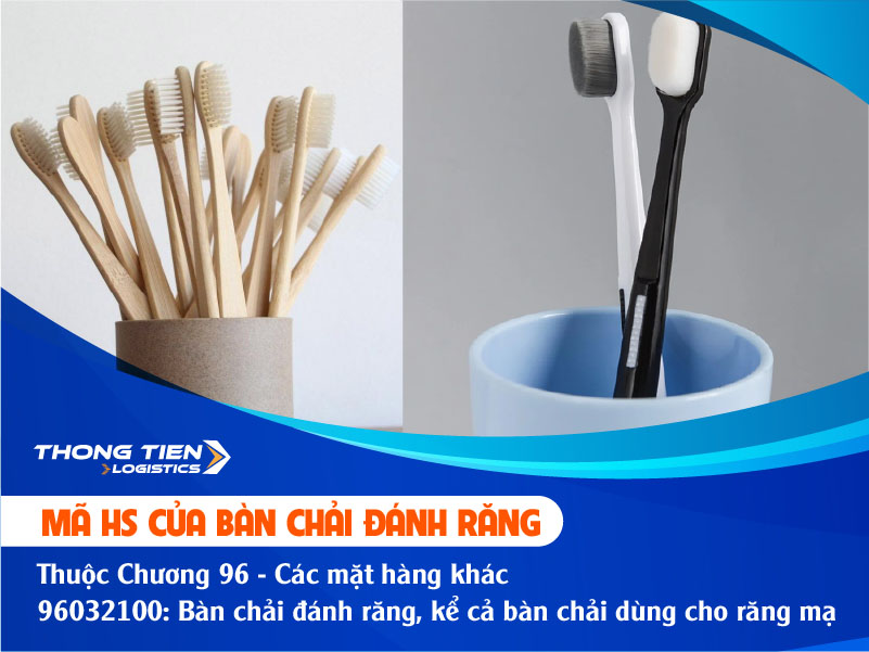 Thủ tục nhập khẩu bàn chải đánh răng