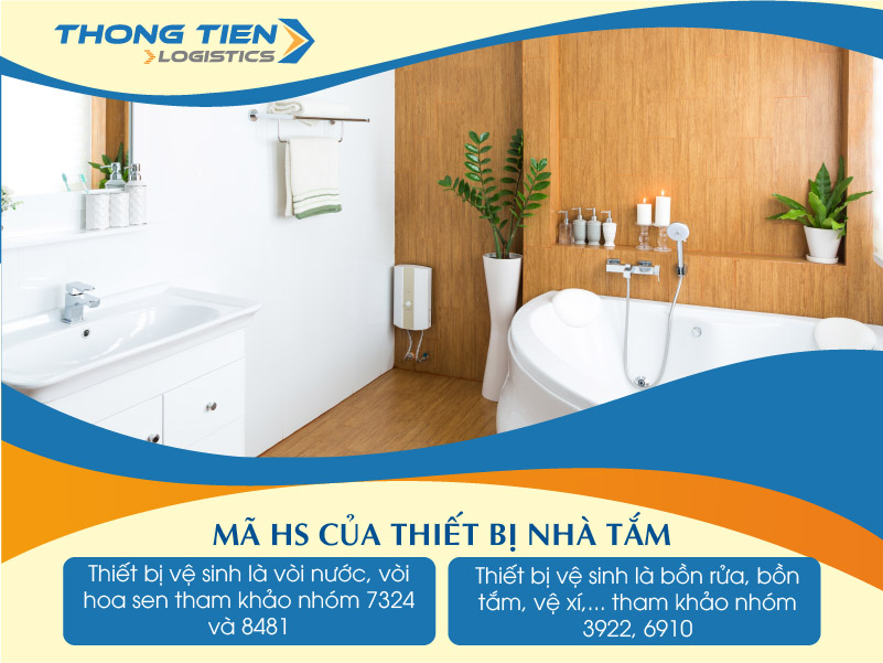 Thủ tục nhập khẩu thiết bị nhà tắm