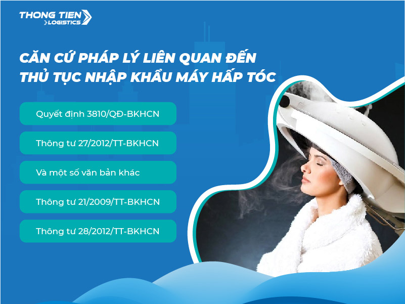 thủ tục nhập khẩu máy hấp tóc