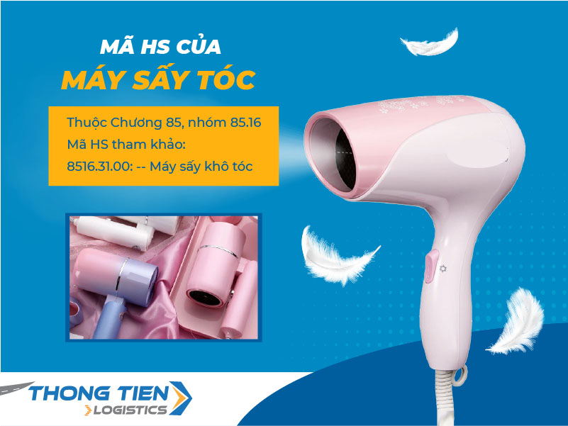 thủ tục nhập khẩu máy sấy tóc