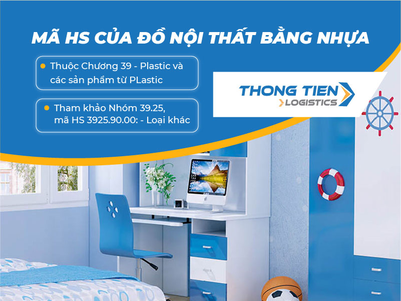 thủ tục nhập khẩu đồ nội thất trang trí bằng nhựa