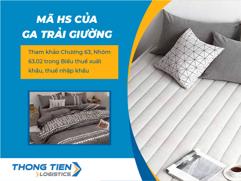 Thủ tục nhập khẩu ga trải giường