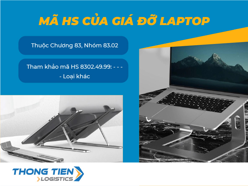 Thủ tục nhập khẩu giá đỡ laptop